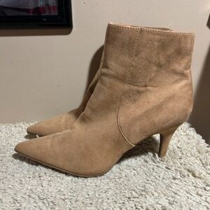 Target Tan Heeled Boots